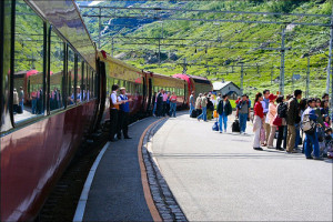 treinreizen in noorwegen 