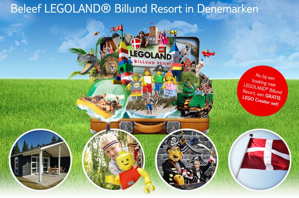Goedkoop overnachten bij LegoLand in Denemarken2