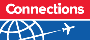 korting op connections vliegtickets logo