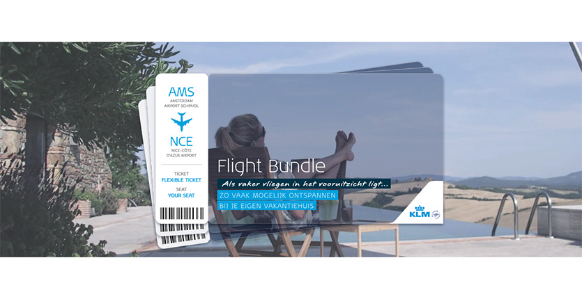 Hoe werkt de KLM Flight Bundle2